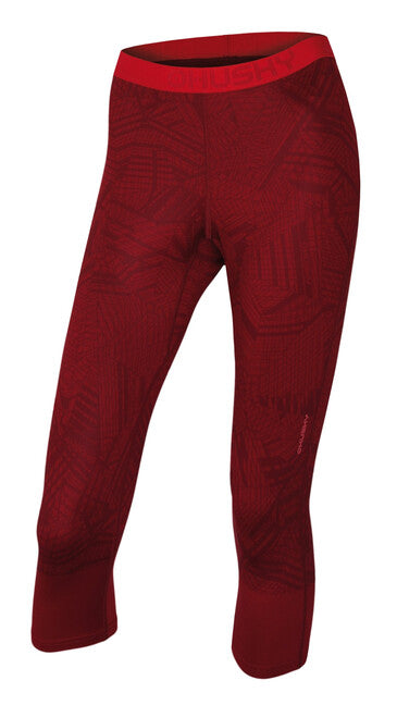 HUSKY Winter Active damen Thermounterwäsche 3/4 Hose dunkel Ziegel