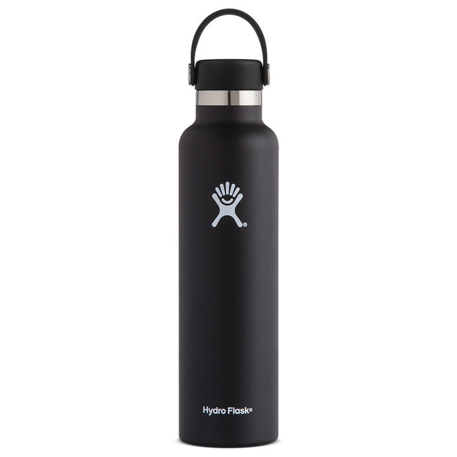 Hydro Flask Thermoflasche 24 OZ Standard Mouth Flex Cap 710ml, schwarz