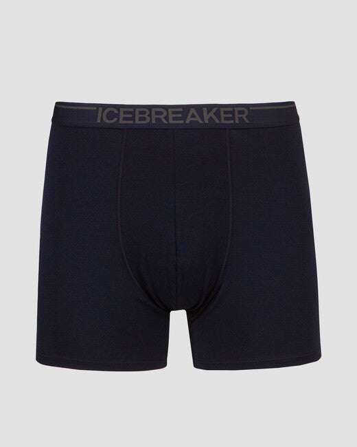 Icebreaker Anatomica herren-Boxershorts dunkelblau
