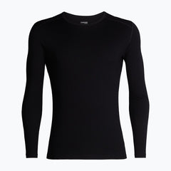 Icebreaker 260 Tech Herren-Thermo-Langarmshirt, schwarz