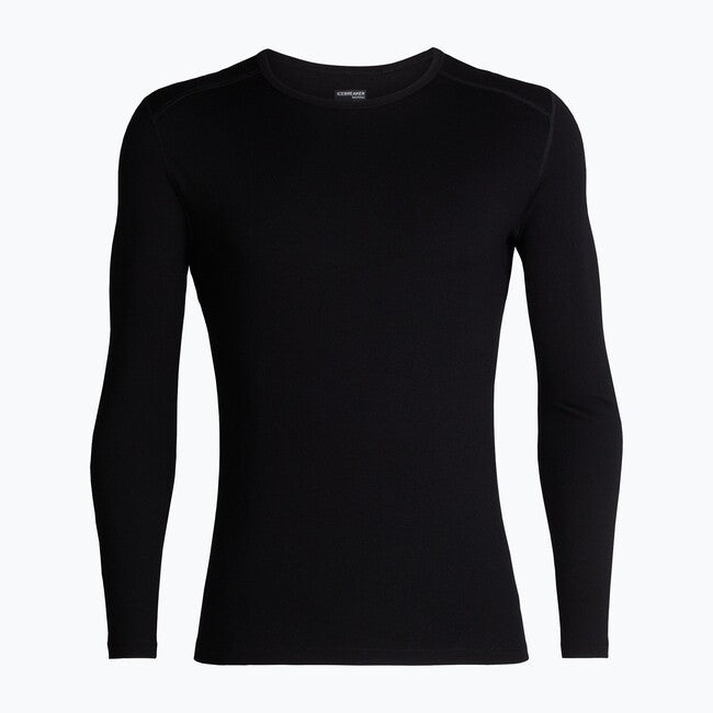 Icebreaker 260 Tech Men's Long Sleeve Thermal T-shirt, schwarz