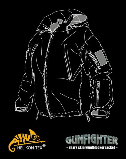 Helikon-Tex Gunfighter Jacke vode a vetruodolna