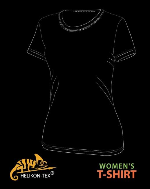 Helikon-Tex Damen- kurz T-Shirt schwarz