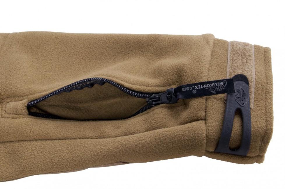 Helikon-Tex Fleece- Jacke Liberty Heavy, olivovo-schwarz, 390g/m2