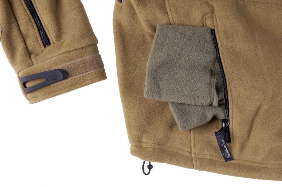 Helikon-Tex Fleece- Jacke Liberty Heavy, olivovo-schwarz, 390g/m2