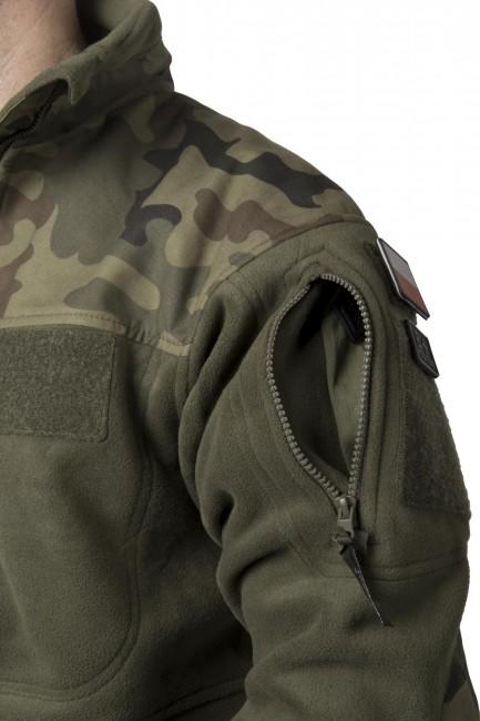 Helikon-Tex Infantry Φούτερ Fleece, λαδί/woodland, 330g/m2