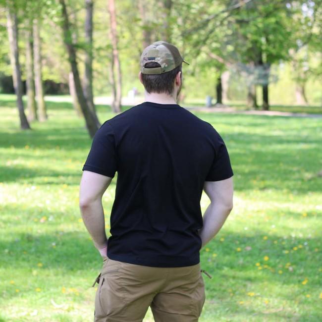 DRAGOWA Kurzarmshirt „Zeigst du mir deine Titten?“, schwarz 160 g/m2

