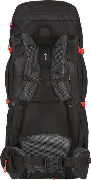 HUSKY Expedice Samont Rucksack 60+10 l, schwarz