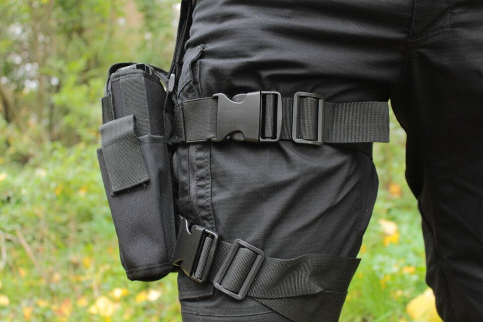 WARAGOD Volunteer Standing Holster, Black