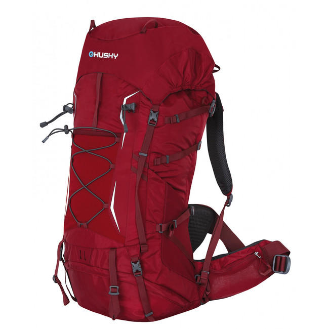 HUSKY Ribon Rucksack Ultraleicht 60l, burgundy