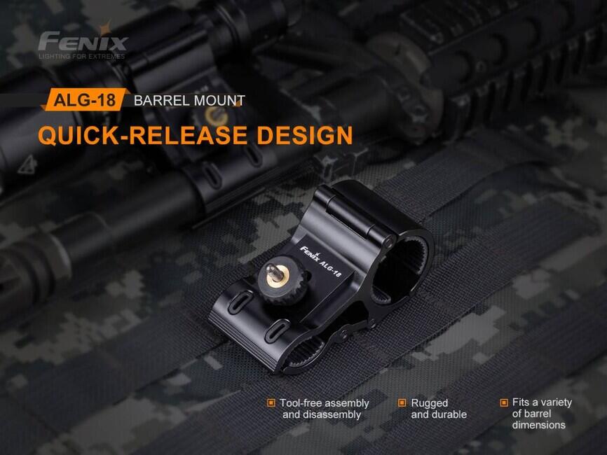 Fenix ALG-18 Weapon Mount, Black