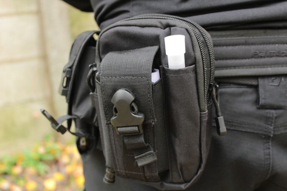 WARAGOD Kornett taktische tasche, schwarz
