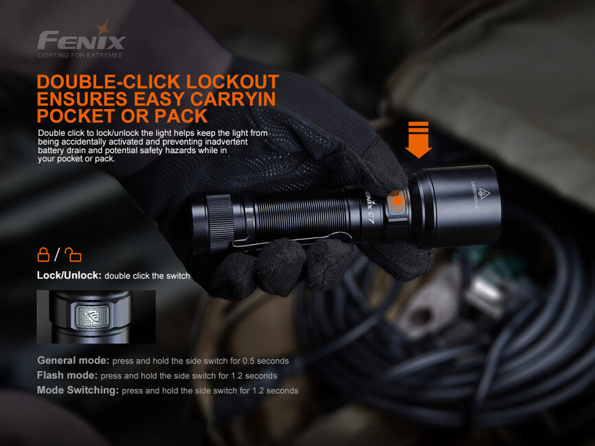 Fenix C7 Aufladbare taschenlampe