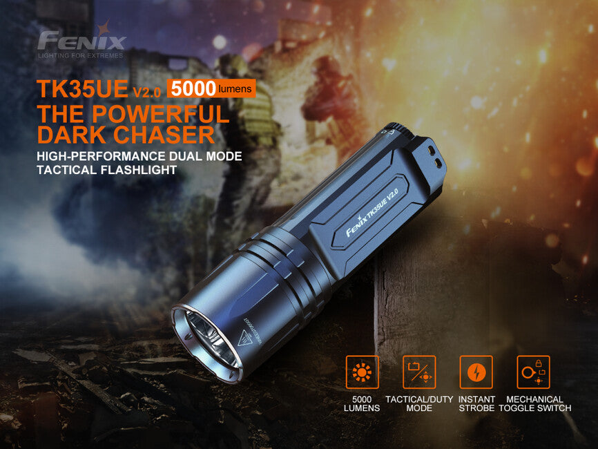 Fenix TK35 UE V2.0 LED-Leuchte (5000 Lumen)