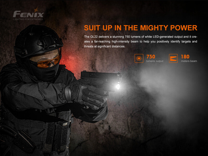 Fenix GL22 waffenlicht