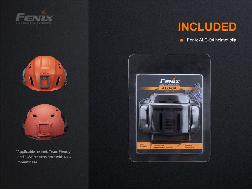 Fenix ALG-04 halter zu stirnlampen für helme mit nvg - montage