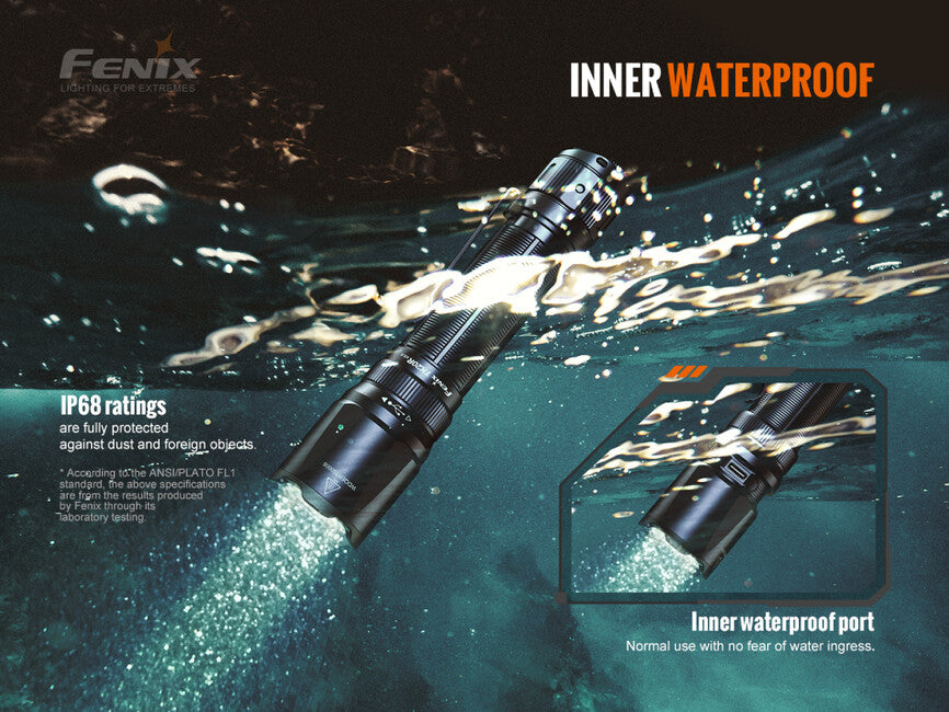 Fenix TK20R V2.0 Tactical Rechargeable Flashlight