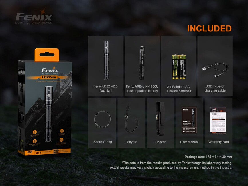 Fenix LD22 V2.0 LED Leuchte