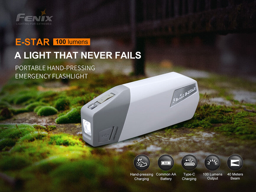 Fenix svietidlo E-STAR s dynamom