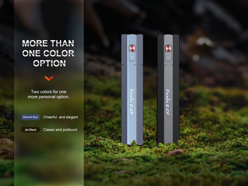 Fenix E-CP powerbank mit leuchte, schwarz