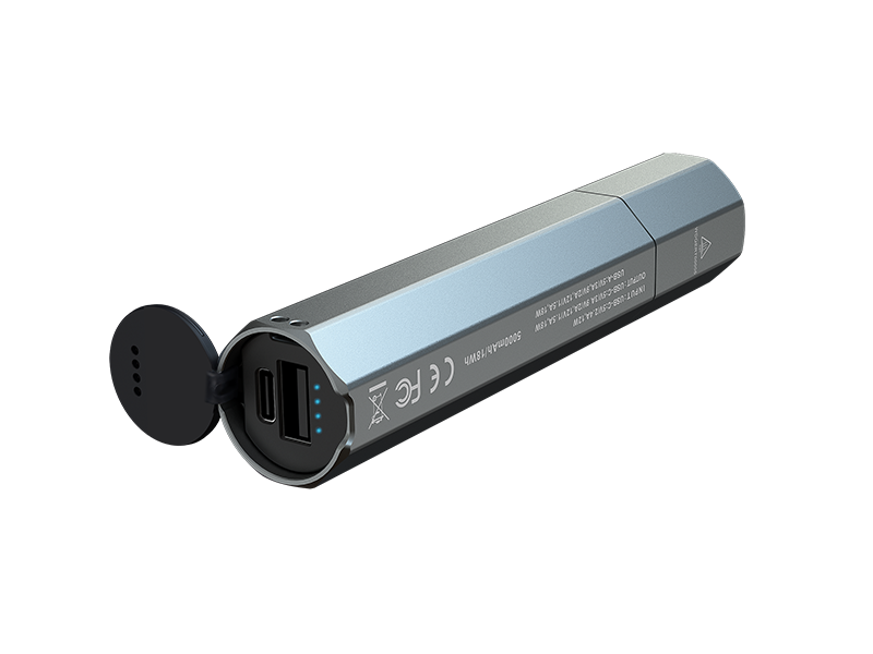 Fenix E-CP powerbank mit leuchte, schwarz