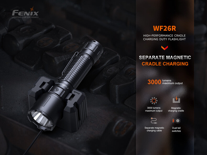 Fenix WF26R wiederaufladbare Dienstleuchte