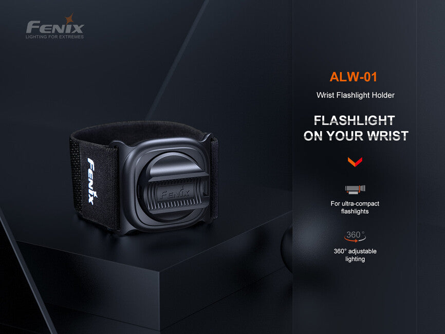 Fenix ALW-01 drehhalterung zum befestigen von taschenlampen am handgelenk