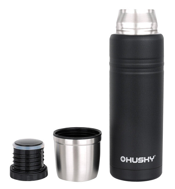 HUSKY MAUL 500 Thermoskanne, schwarz