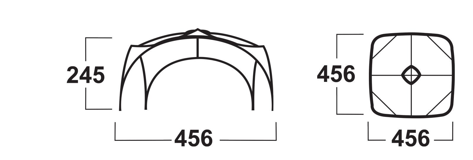 HUSKY Broof XL shelter, grün