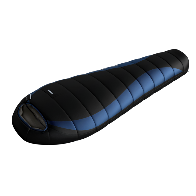 HUSKY Drape schlafsack feder -20°C, blau