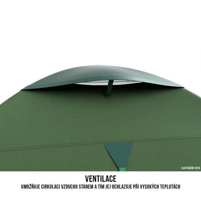 HUSKY Sawaj Triton 3 Ultralight Zelt, grün