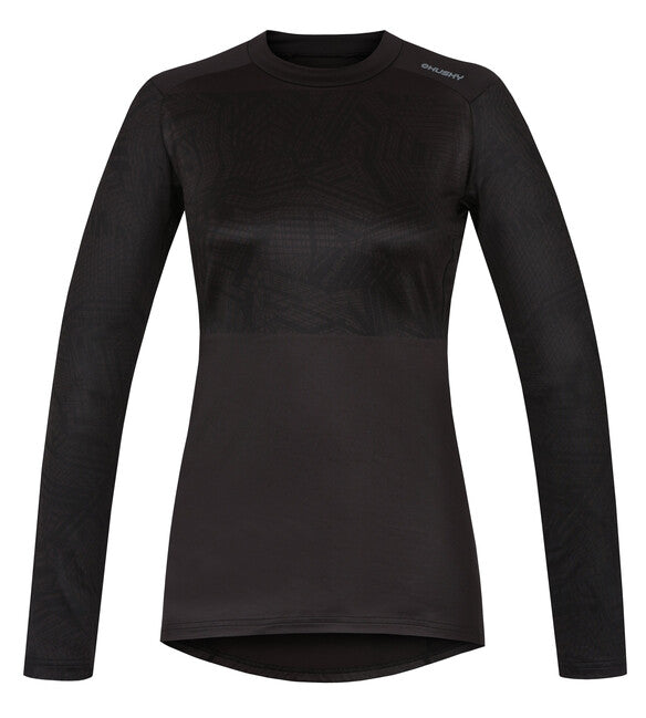HUSKY Termopradlo Active Winter Damen-T-Shirt Langarm schwarz