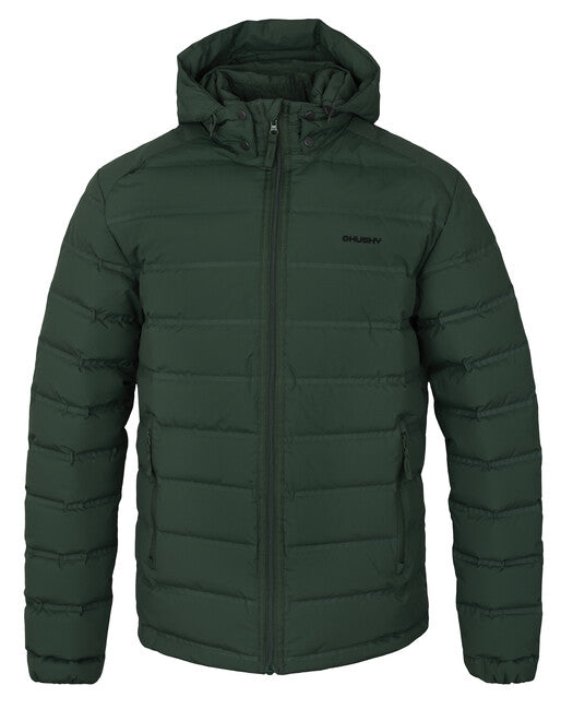 HUSKY Donnie Herren-Daunenjacke, dunkelkhaki