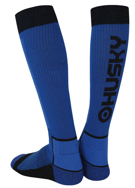 HUSKY Snow Wool socken blau/schwarz