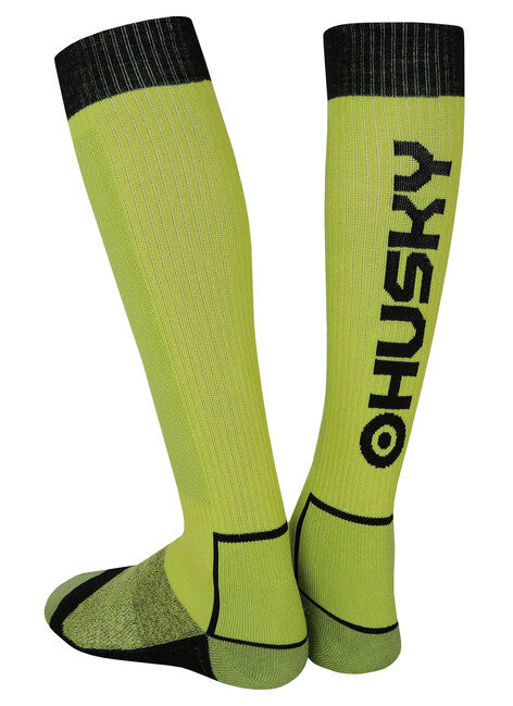 HUSKY Snow Wool socken grün/schwarz