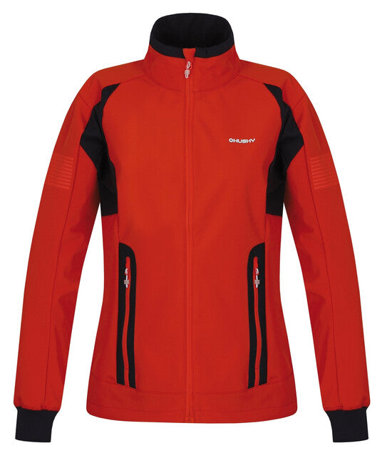 HUSKY Damen- softshell Jacke Scooby svetlo tehlova