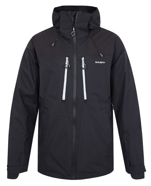 HUSKY Nicker moška hardshell jakna, črna