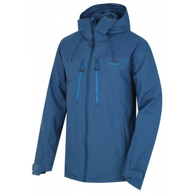 HUSKY Nicker moška hardshell jakna, črna