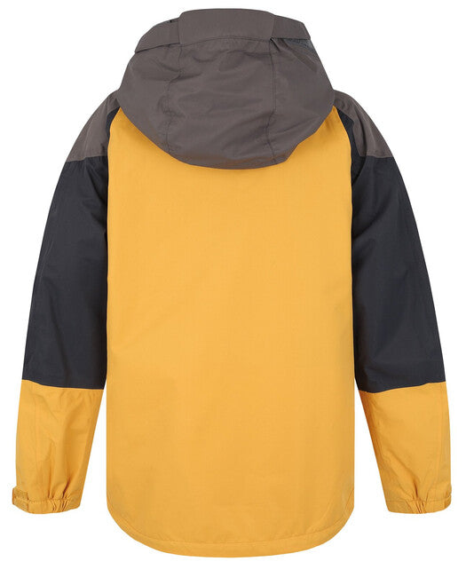 HUSKY Nicker K hardshelljacke dunkelgrau/senf