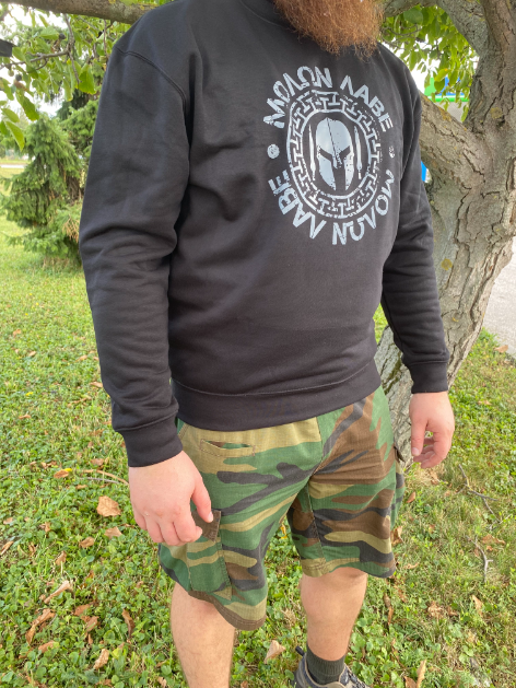 DRAGOWA Molon Labe Men's Hoodie