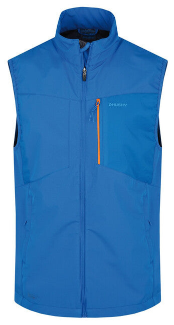 HUSKY Salien Herren-Softshellweste M, neonblau