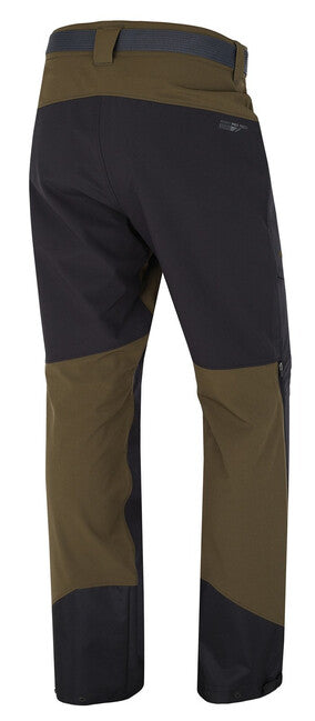 HUSKY Krony men's outdoor trousers, dark khaki