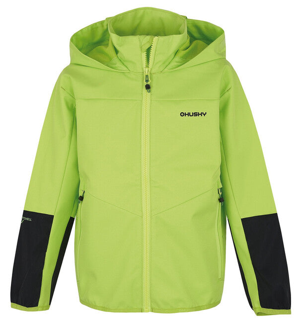 HUSKY Sonny K kinder softshelljacke, hellgrün