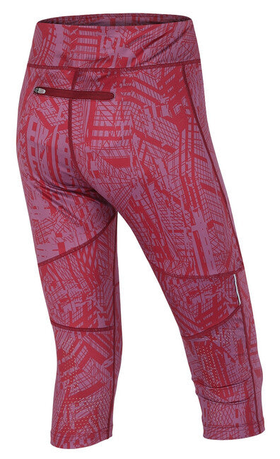 HUSKY Darby Damen-Sport-3/4-Hose, dunkelbordeaux