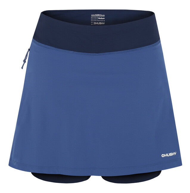 HUSKY Damen- funkcna Rock so sortkami Flamy L