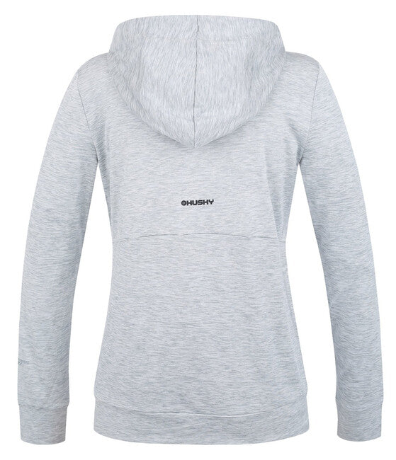 HUSKY Damen- Kapuzenpullover Alony svetlo seda