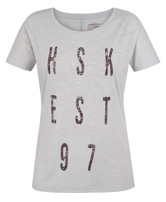 HUSKY Tingl ženska funkcijska majica, umirjeno bela, L