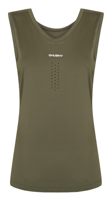 HUSKY Damen- obojstranne funkcne Tanktop Tango L tm. khaki