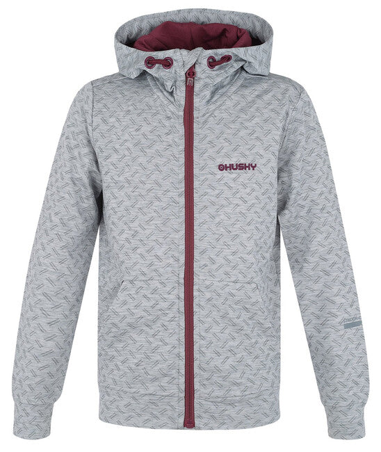 HUSKY Alony K kapuzenpulli, hellgrau