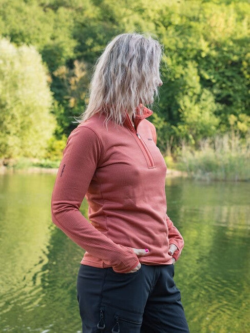 HUSKY Artic rollkragenpullover rot